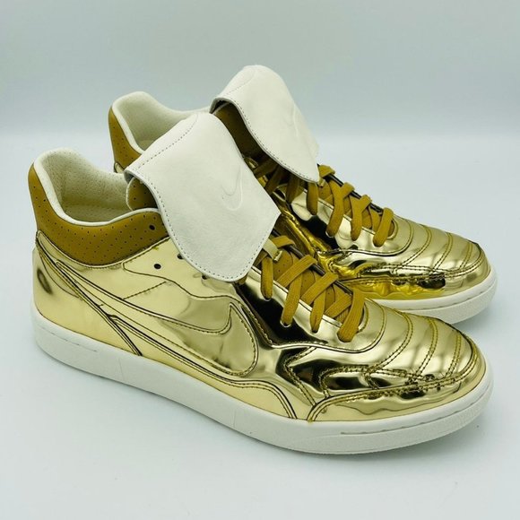 Nike Nsw Tiempo 94 Mid Sp 'Liquid Gold' Sz 10 - Picture 5 of 9